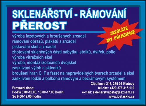 SKLENSTV - RMOVN PEROST