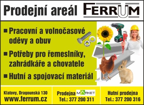 Prodejn arel FERRUM