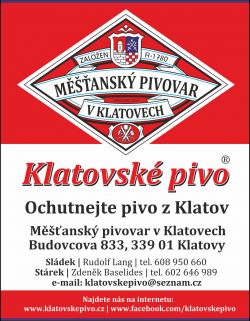 M̊ANSK PIVOVAR V KLATOVECH