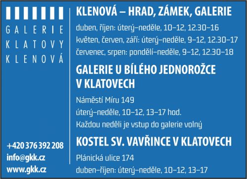 GALERIE KLATOVY/KLENOV, p. o.