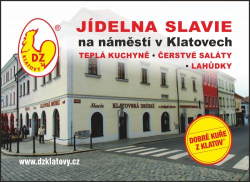 JÍDELNA SLAVIE  -  na náměstí v Klatovech